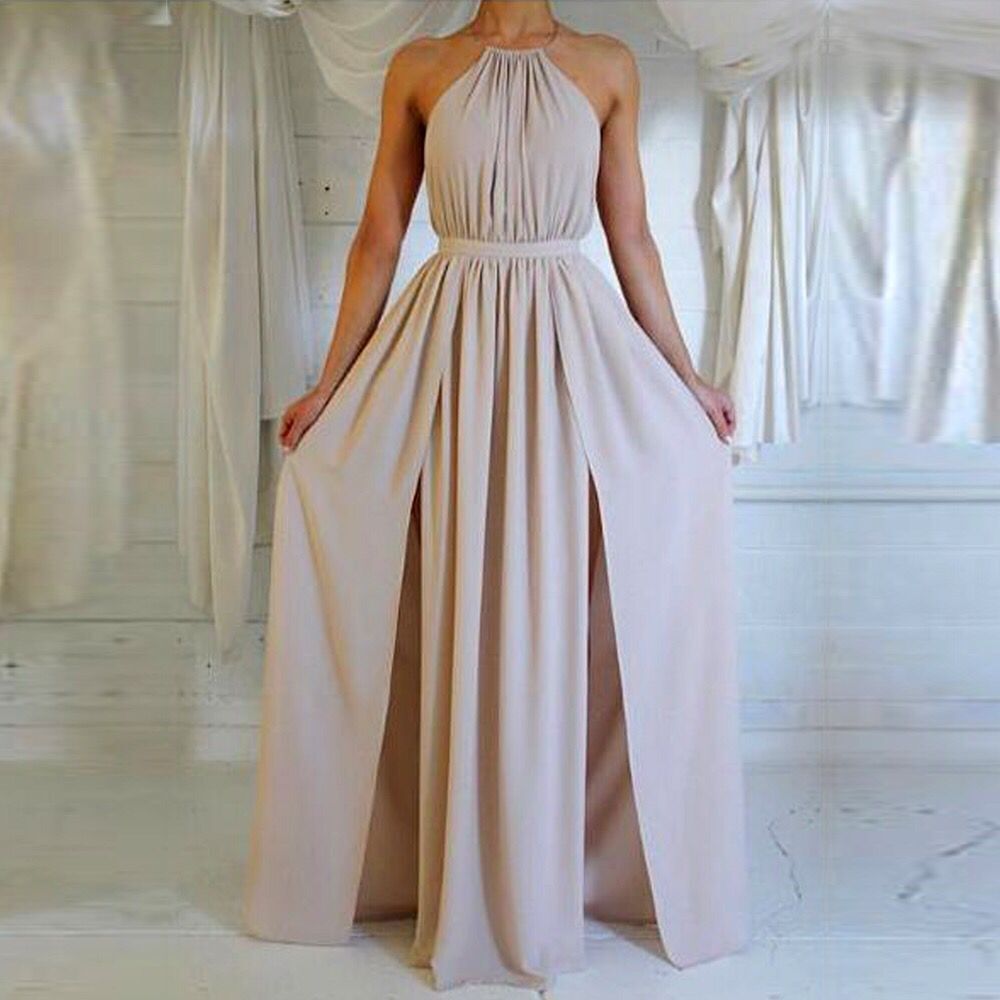 

Paris Girl Women Off Shoulder Chiffon White Dress Summer Red Beach Boho Maxi Long Elegant Bridesmaid Split Party es 210524