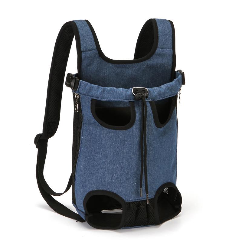 

Dog Car Seat Covers Large Capacity Pet Chest Folded Bag Out Cat Cute Canvas Cowboy Package