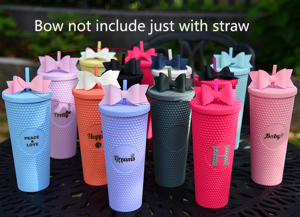 

24 oz Personalized Star Godness tumbler Iridescent Bling Rainbow Unicorn Studded Cold Cup Tumblers coffee mug with straw WLL1063, 1 lot=cup+lid+straw