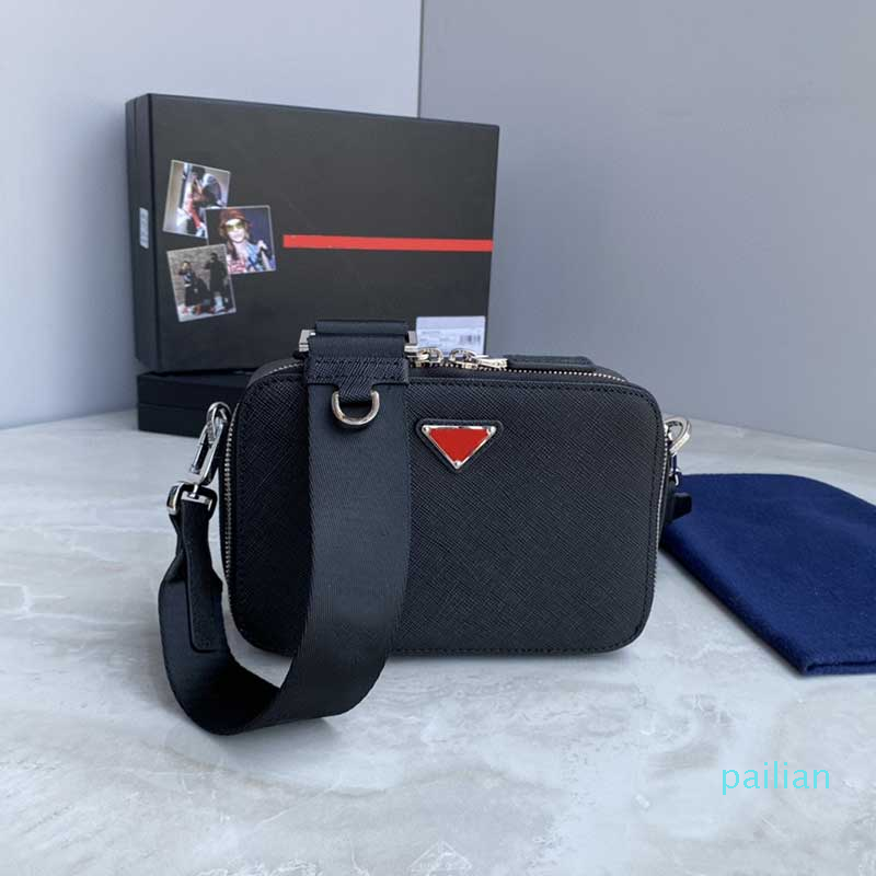 

Mens messenger bag high quality leather one shoulder messengers bags wallet fashion designer