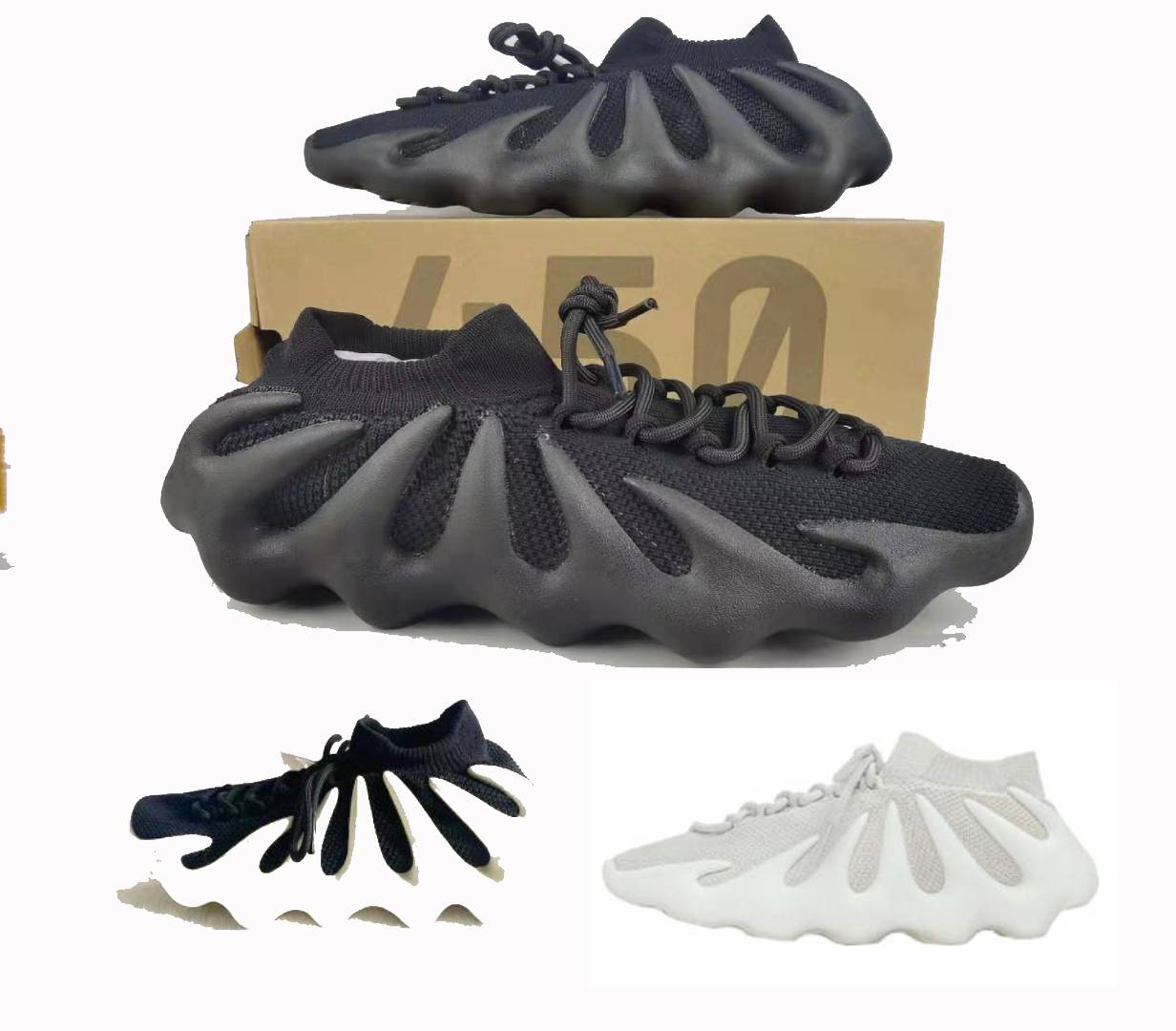 

450 cloud white kany v2 shoes version sesame butter breds zebra Beluga 2.0 blue tint static triple black sneakers with box, Extra 450 payment