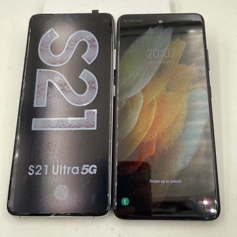

Goophone S21 Ultra Phone with Really 6.8 inch HD Display RAM 1GB/2GB ROM 8GB/16GB WCDMA 3g Quad Core Camera 8.0MP Andriod 10.0 OS Show 5g 51
