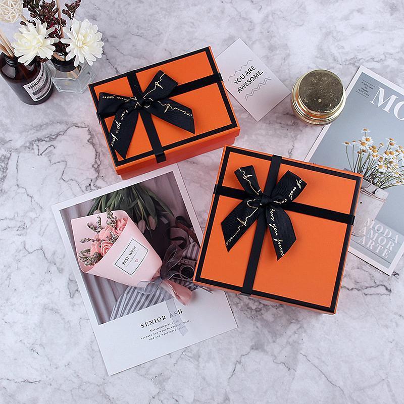 

Gift Wrap Jewelry Organizer Box Necklace Earrings Ring Paper Packaging Boxes Wedding Decoration