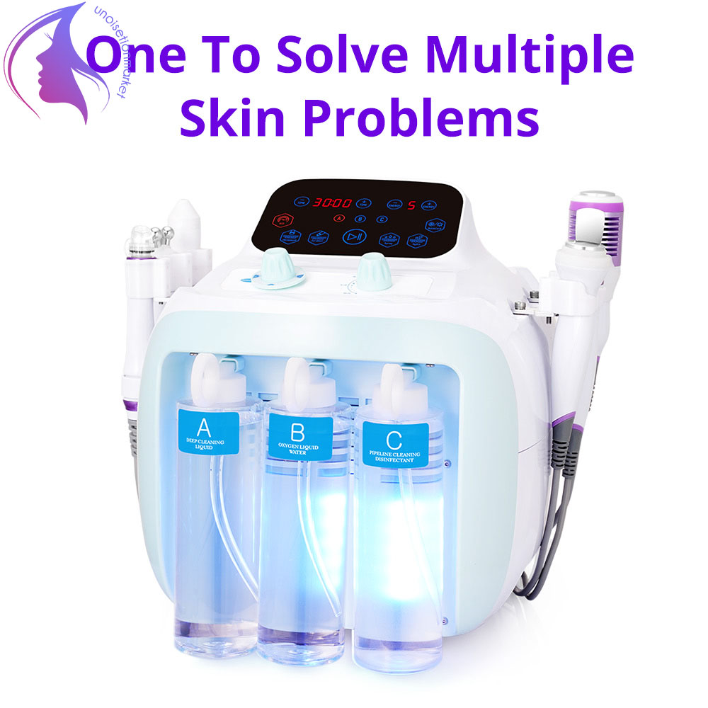 

Pro 6 In1 Dermabrasion Microdermabrasion Facial Peeling Gel Skin Care Machine
