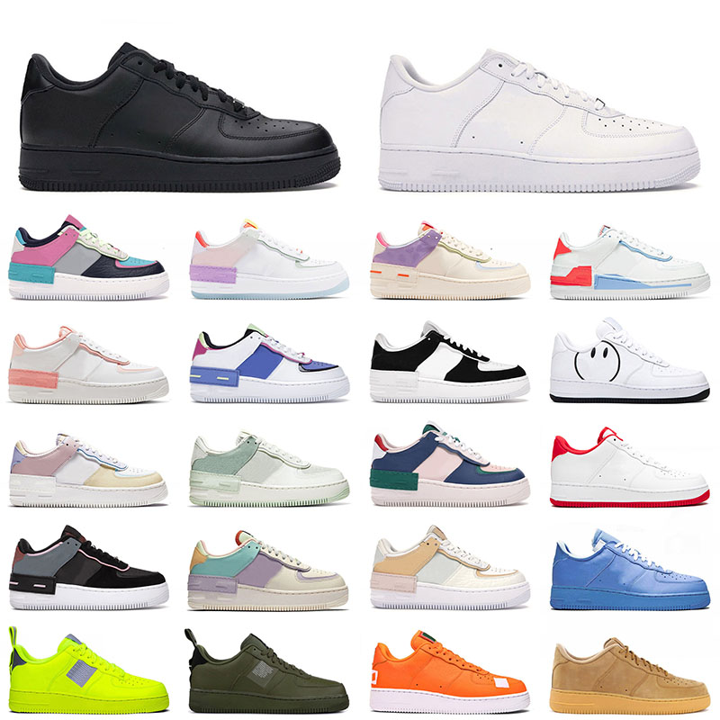 

Classic 2021 Arrival Running Shoes Dunk 1 One Men Women Triple Black ALL White Sapphire Barely Airforce Shadow Off Trainers Outdoor Sneakers 36-45
