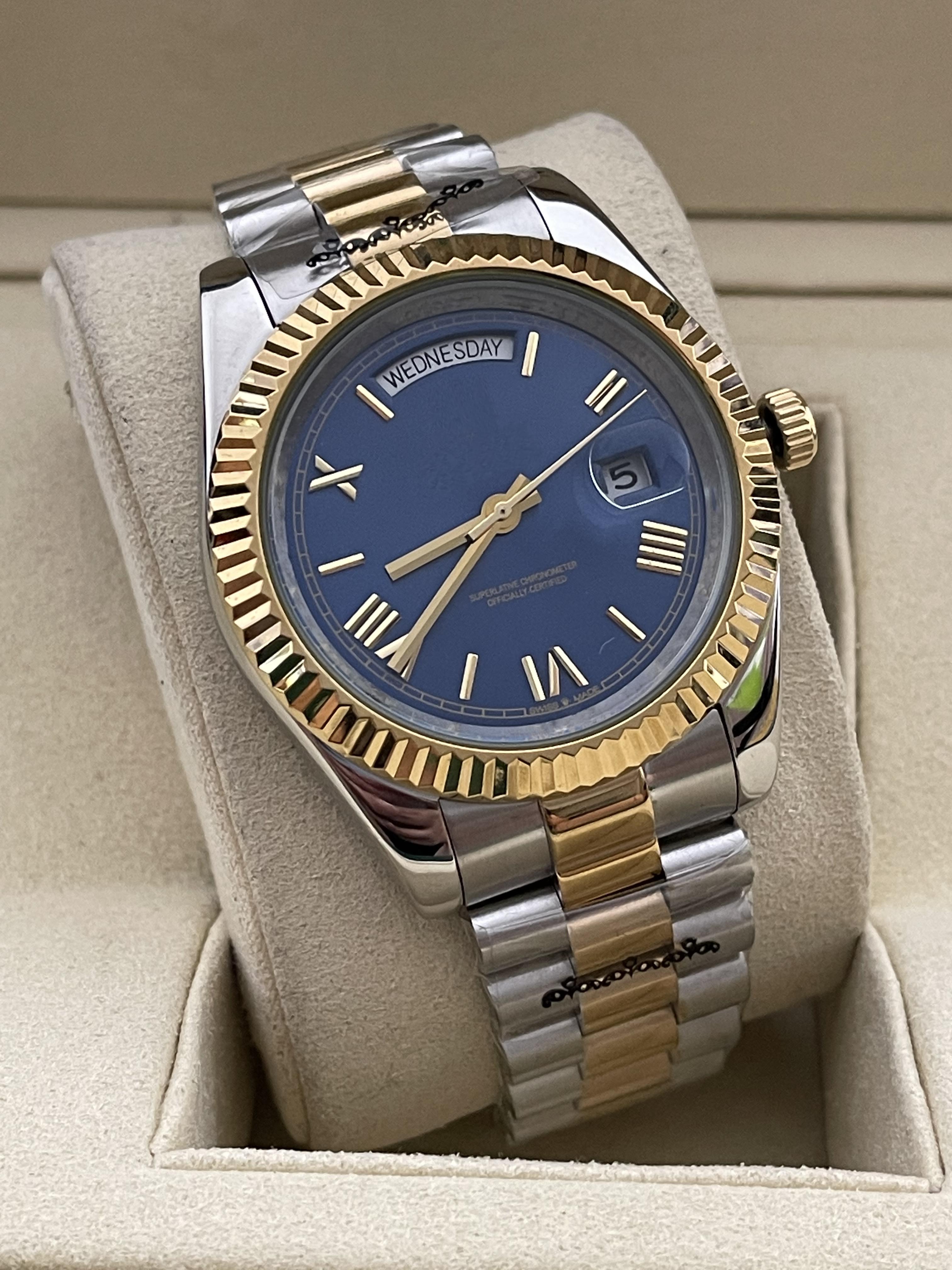 

New fashion montre de luxe Mens Womens Watches 36/41mm Automatic Movement full Stainless Steel Watch 2813 Mechanical Wristwatches waterproof Luminous Gifts, Tool