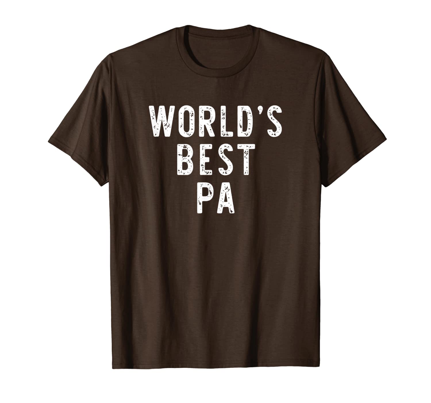 

world's pa funny gift t-shirt, White;black