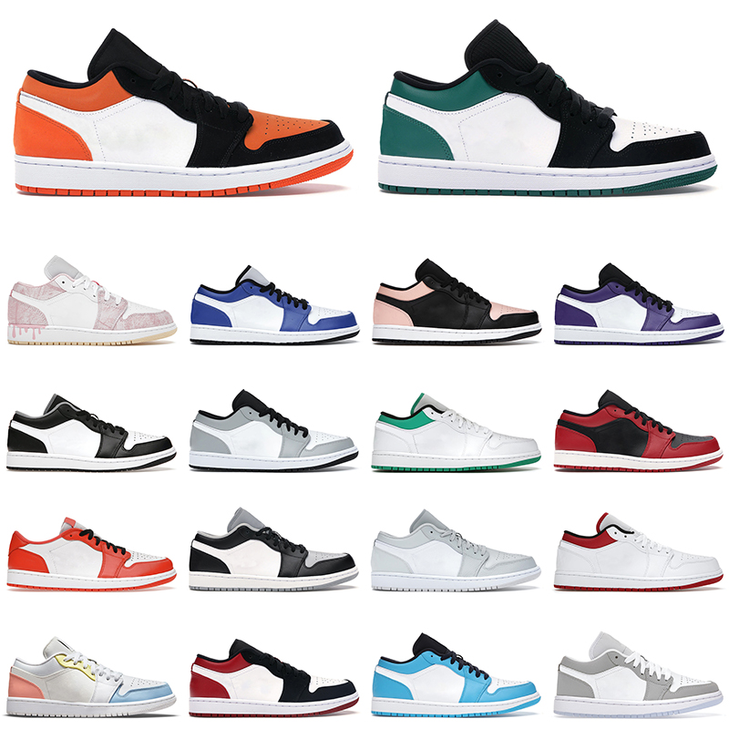 

1 low shattered backboard basketball shoes 1s men women black white court purple lucky green mens trainer sports sneakers