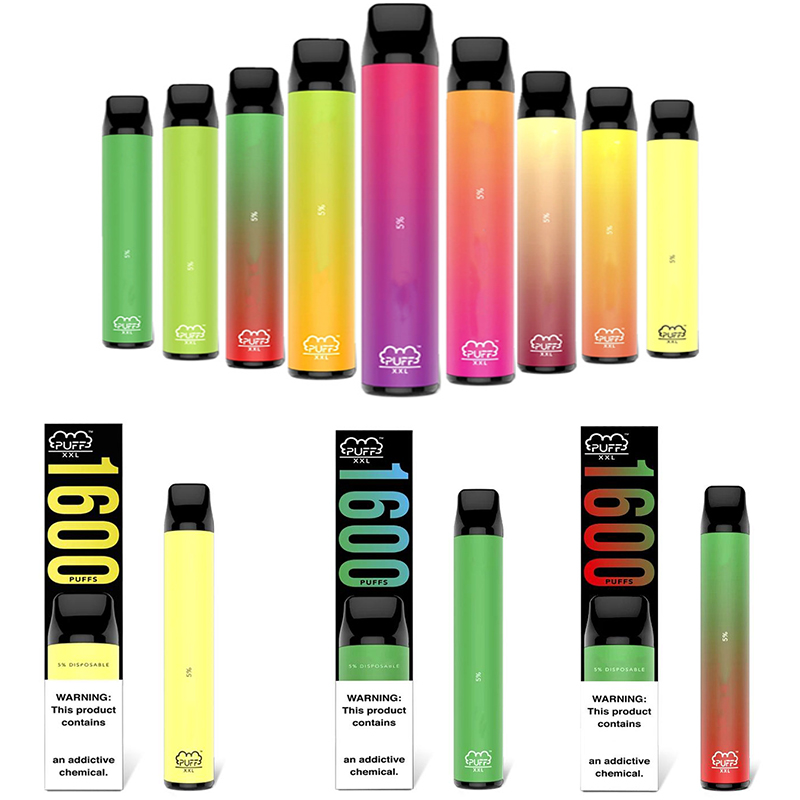 

AU Disposable Vape Puff XXL e cigarette mix flavors Vapes Pen 1600 vapor dropshipping Puffs Bars Plus 1000mAh Cartridge