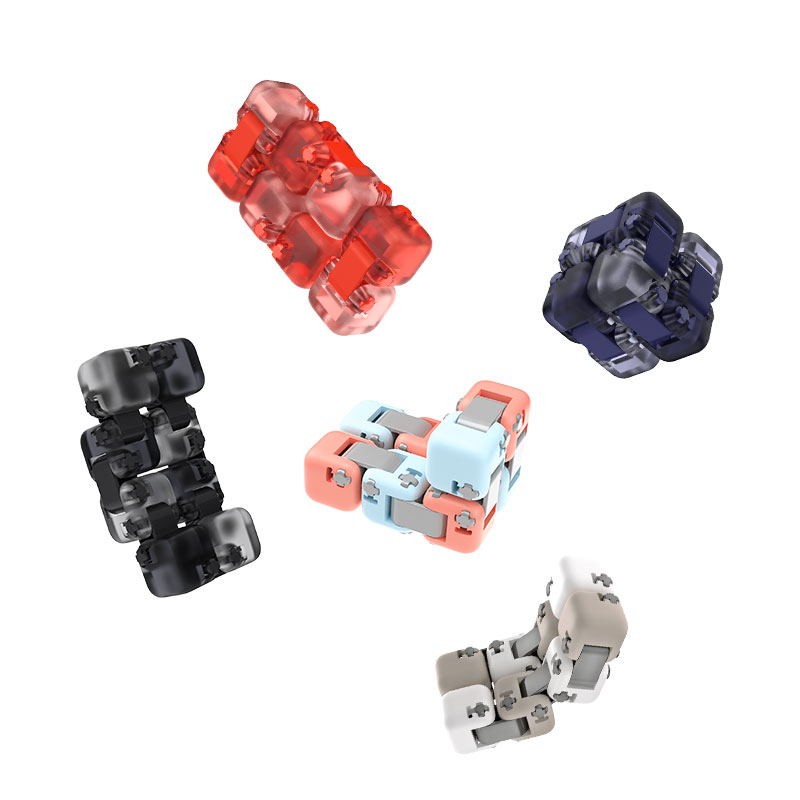

Original Xiaomi Mijia Finger Building Block Decompression Rotating Toy Smart Fingertip Building Block Mijia Children's Gift