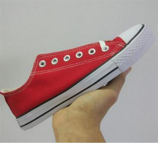 

2021 Classic Men Women High Low fashion Canvas Shoe comfortable casual jogging flat shoes Unisex loafers Sneakers 15 Colors Size 35-46, Black