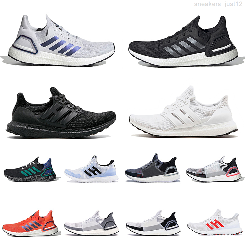 

Top Fashion Men Women Outdoor Ultraboost 19 20 Dash Grey Running Shoes Triple Black White Stripes Solar Red Sport Runner Trainers