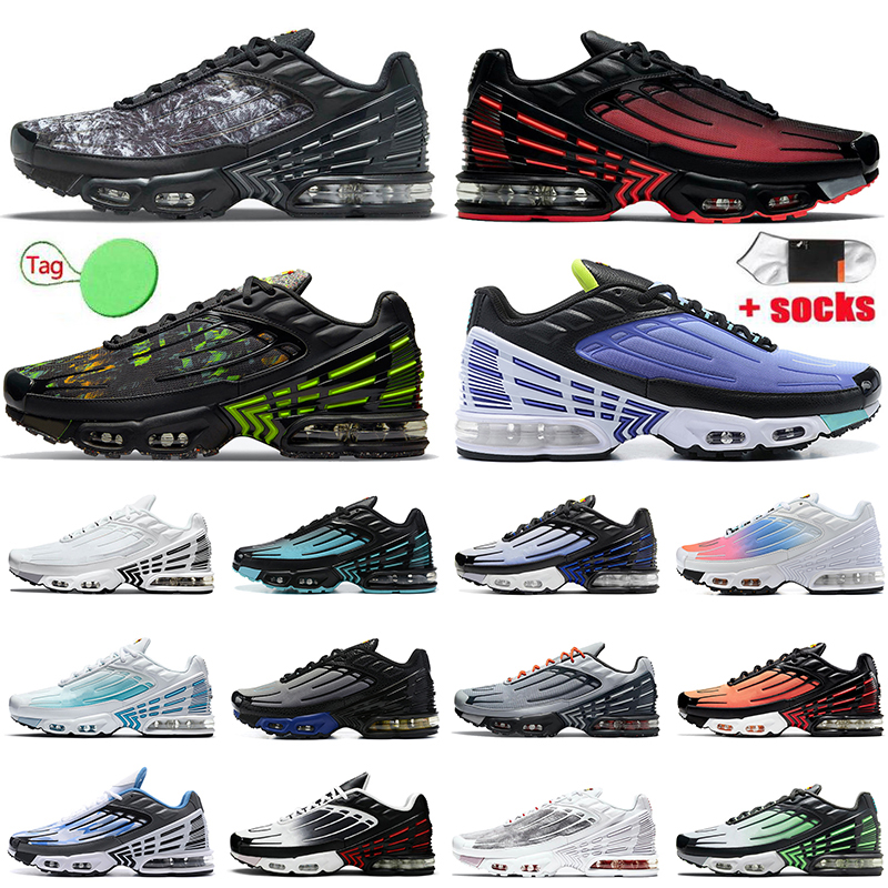 

2022 Top Fashion Tuned Tn Plus 3 Trainers Womens Mens Running Shoes Airsmaxs Ghost Green Radiant Red White OG Black Leather Laser Blue Sports Sneakers Size 45, A15 tiger 39-45