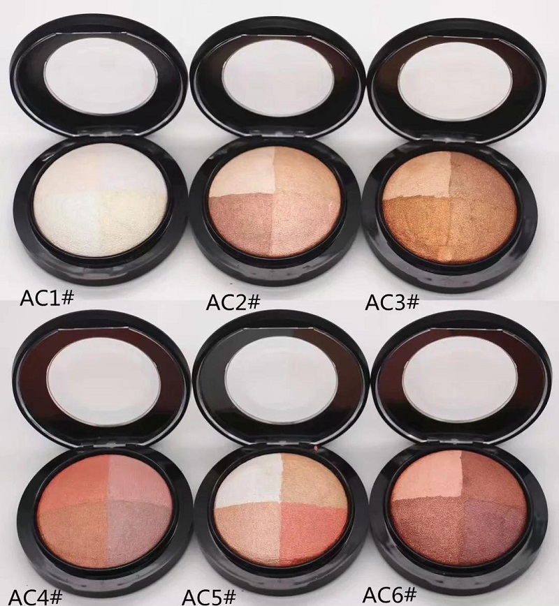 

New Brand Mineralize Skinfinish Powder 4 colors Highlighters Powder Makeup Cosmetics, Customize