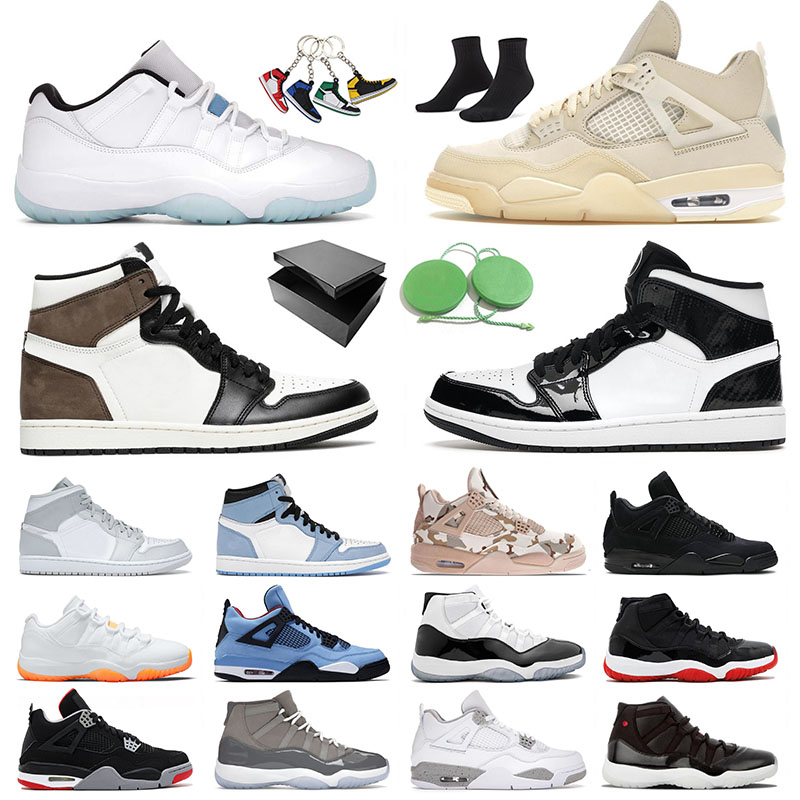 

Jordan1s Trainers Jordan4s mens basketball shoes air jordan 1 Low Concord 72-10 jumpman sports sneakers off 1s 11 Twist 4s Sail High OG Dark Mocha White New Bred womens, A4 rust pink 36-46 90