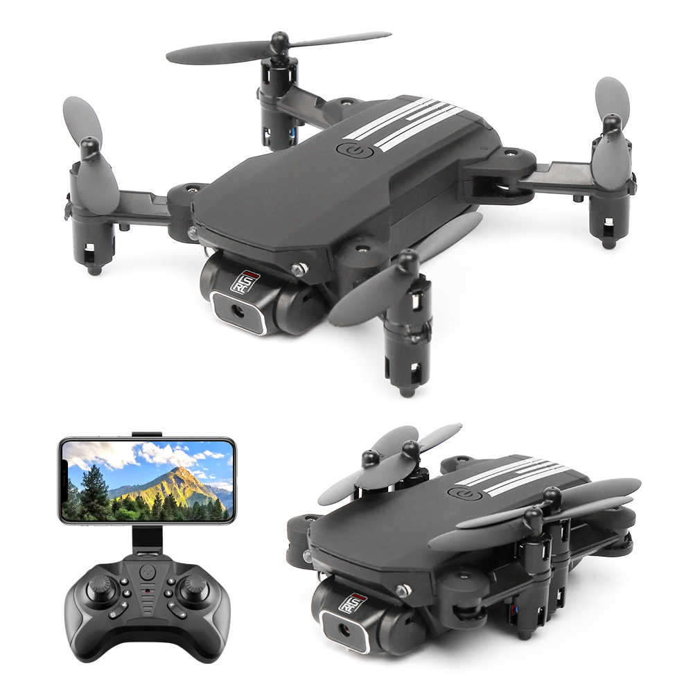 

RC Drone Mini 4K 1080P HD Camera WiFi Fpv Air Pressure Altitude Hold Black And Gray Foldable Quadcopter RC Dron Toys 2021