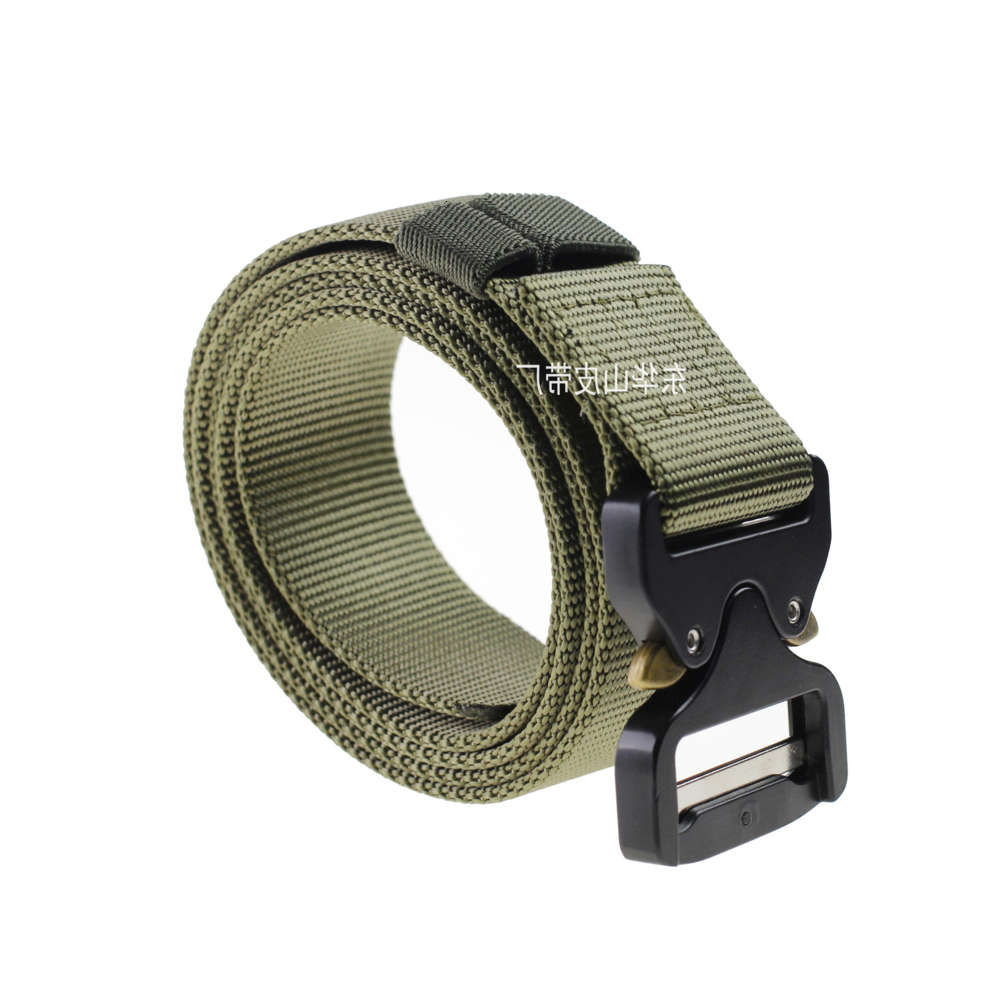 

Belt Cobra nylon functional military training men's multifunctional tactical belt, Black;brown