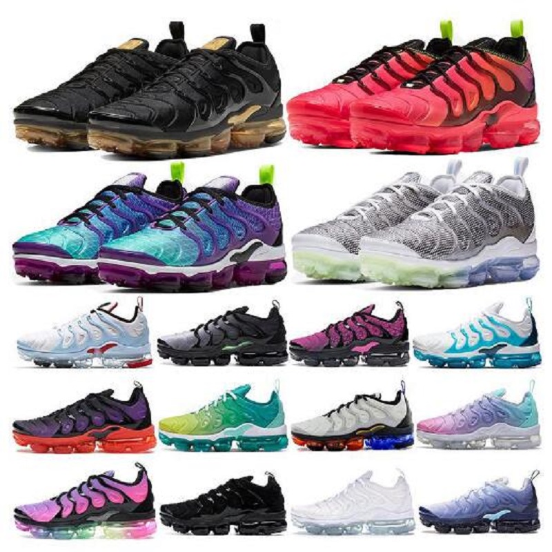 

tn plus men women running shoes fashion trainer Triple Black white Coquettish Purple Suman Psychic Pink Pastel USA mens sport sneakers, # 18