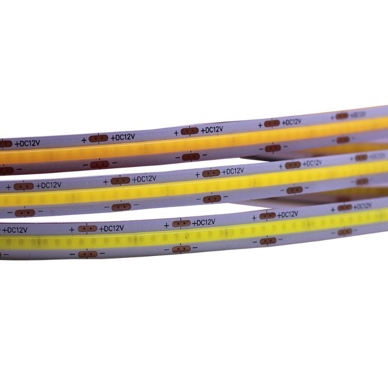 

Strips COB LED Streifen 320 384 528 LEDs Hohe Dichte Flexible Led-leuchten DC12V 24V RA90 3000K 4000K 6000K Band 5 Mt/los.