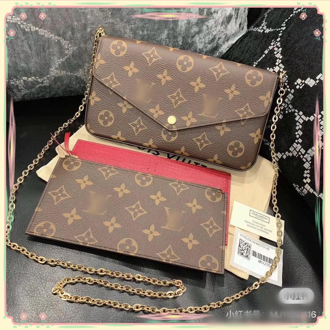 

3 pcs/set favorite multi pochette accessories women Crossbody Purse Messenger bags HandbagsAA3LVLOUISVITTON bagVUTTON, 03
