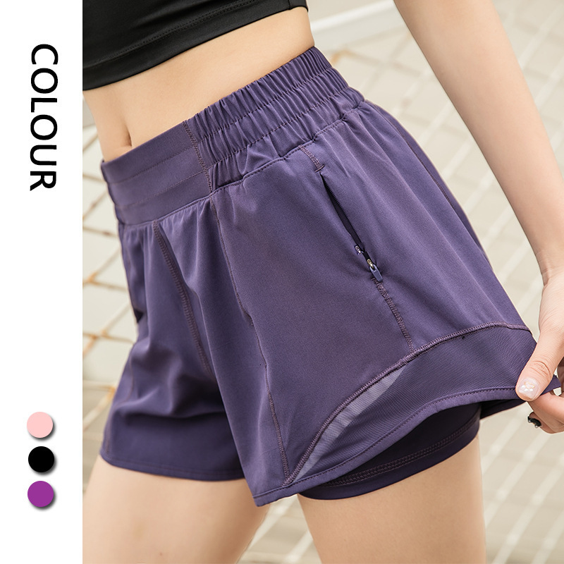 

hotty hot yoga shorts 4 inseam loose fit running sports lu shorts quick-drying woven fitness shorts breathable gym clothes women yoga pants, White;red