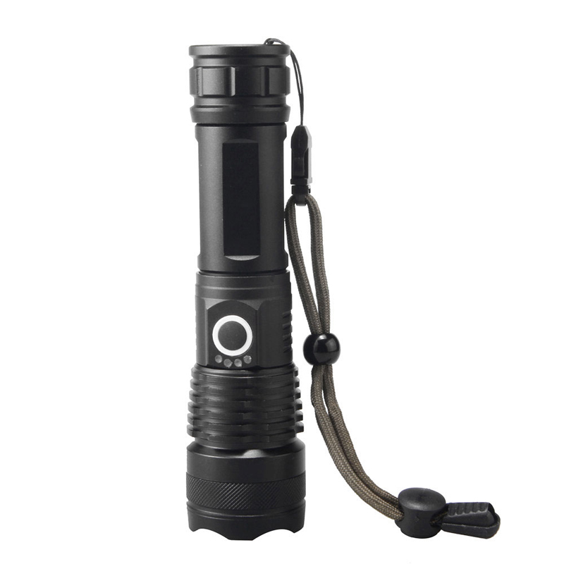 

Rechargeable LED Torches 6000 Lumens Super Bright Tactical Flashlights with 26650 Batteries Zoomable, Waterproof Handheld Flashlight for Eme