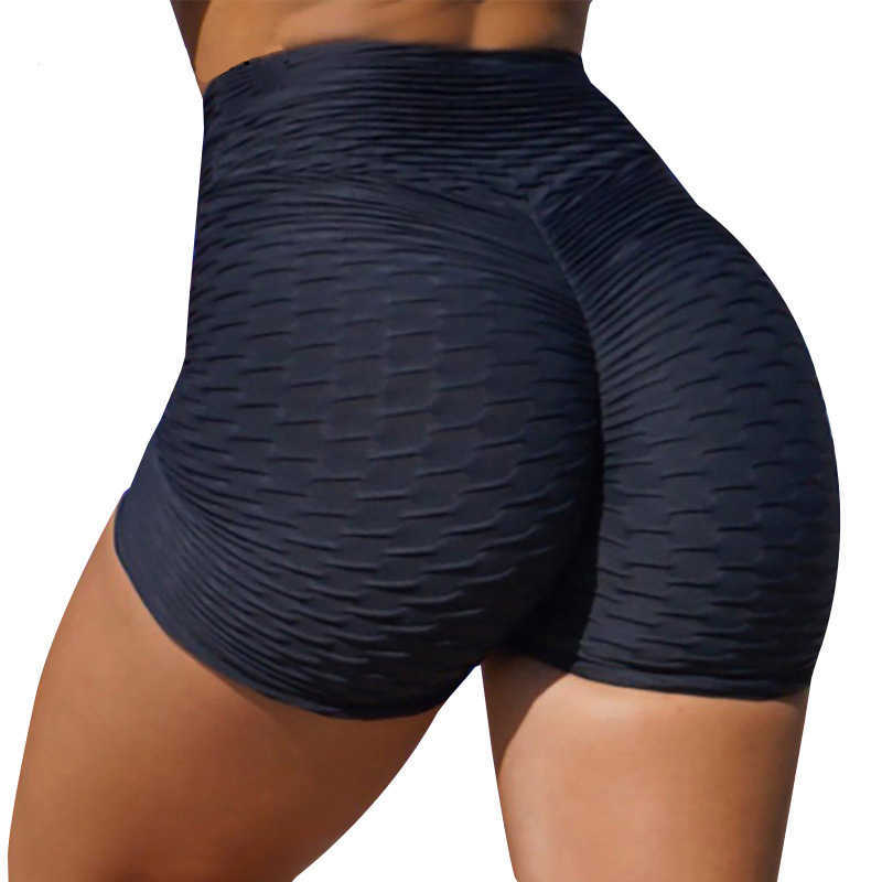 

Women's Shorts butt lift High waist Yoga pure colour Summer Girl sports Running pants tik tok leggings, Mix order(please mark the color)
