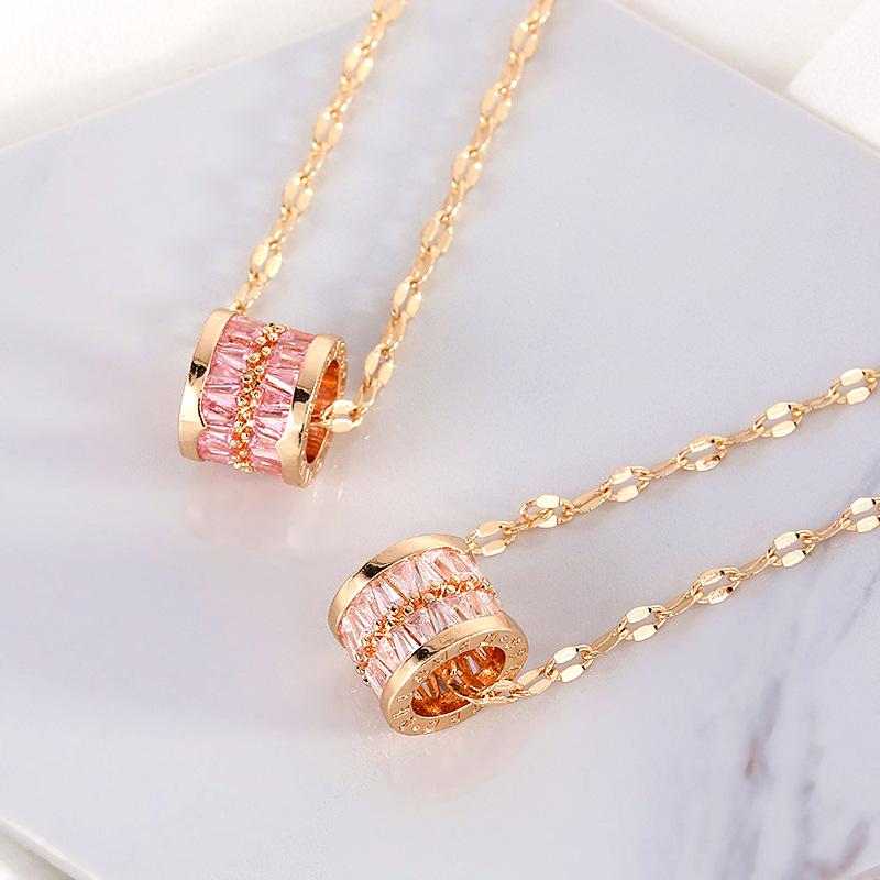 

Pendant Necklaces Fashion Exquisite For Women Elegant Chic Statement Jewelry Gift Simple All-matching Brilliant HT171