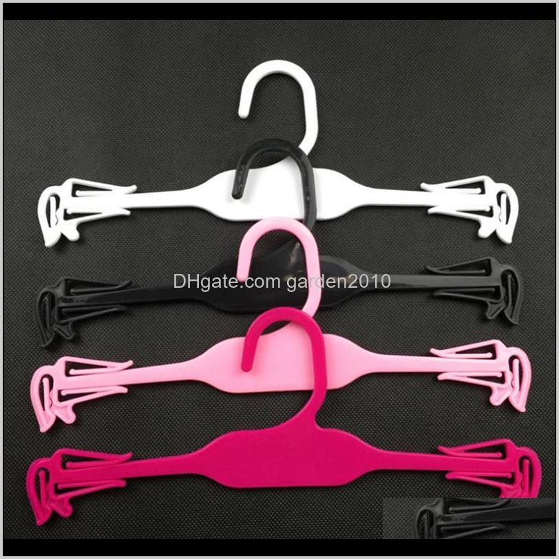 

& Racks Plastic For Bra Underwear Hangers Hangerlink Colorful Lingerie Hanger E1Jsh Ilnut