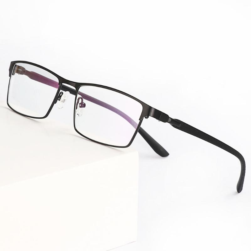

Fashion Sunglasses Frames TR90 Alloy Optical Glasses Frame Men Full Rim Square Myopia Eye Glass For Male Prescription Eyeglasses Gafas Oculo