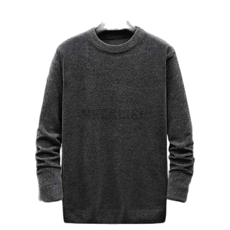 

Men's Sweaters Autumn Winter Large Size Sweater Loose Plus Casual All-match Pullover Warm Clothes Mens 7XL 8XL, White;black