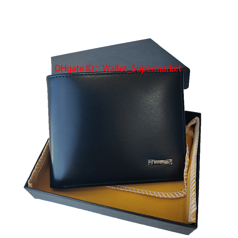 

Mens Wallet Card Holder Fashionable Cash Clips Thin Coin Purses Pocket Purse High Quality Handbags With Boxes, As the picture shows