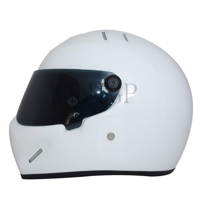 

Motorcycle Helmets DIY CRG ATV-5 Very Light High-quality Fiberglass Material Racing Helmet. Go-kart Protective Helmet Star Capacete, Silver lens