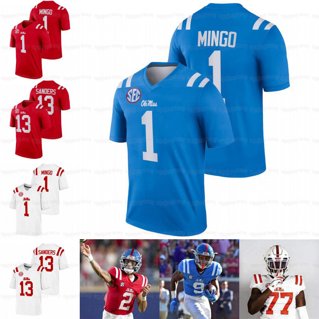 

Ole Miss Rebels Football Stitched Jersey Braylon Sanders Jonathan Mingo Matt Otis Reese Eli Manning Keidron Smith Snoop Conner Henry Parrish Jr. Mark Robinson, Blue