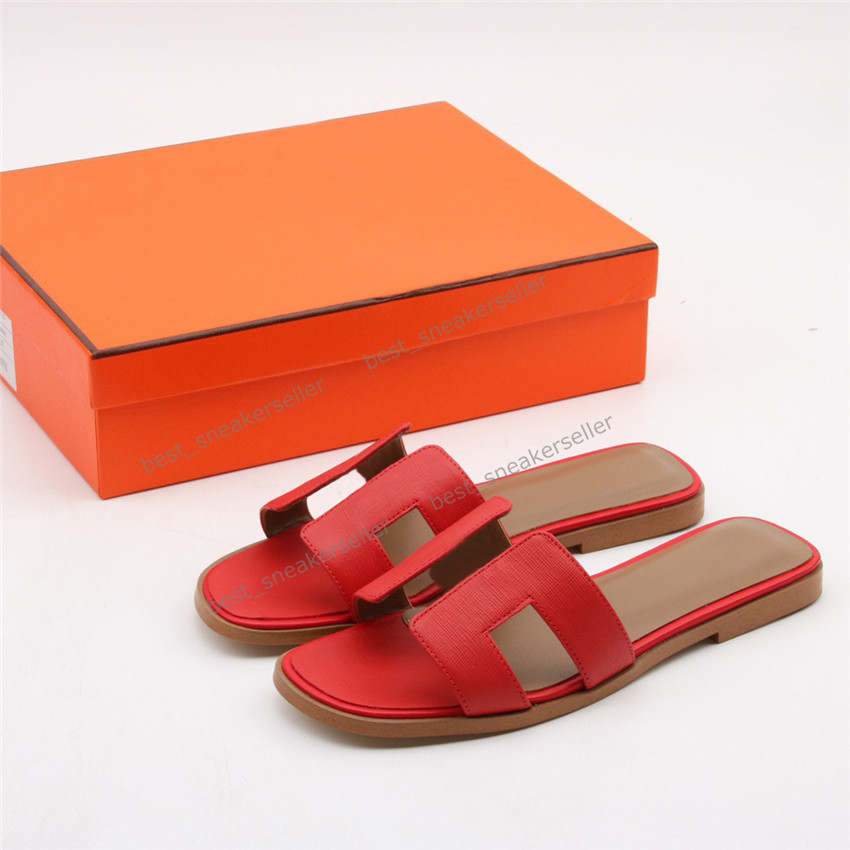 

Womens Summer Sandals Classic Beach Slide Slippers Real Leather Flip Flops White Coffee Sexy Heels Ladies Tongues Flat Fashion Designs Open, Black