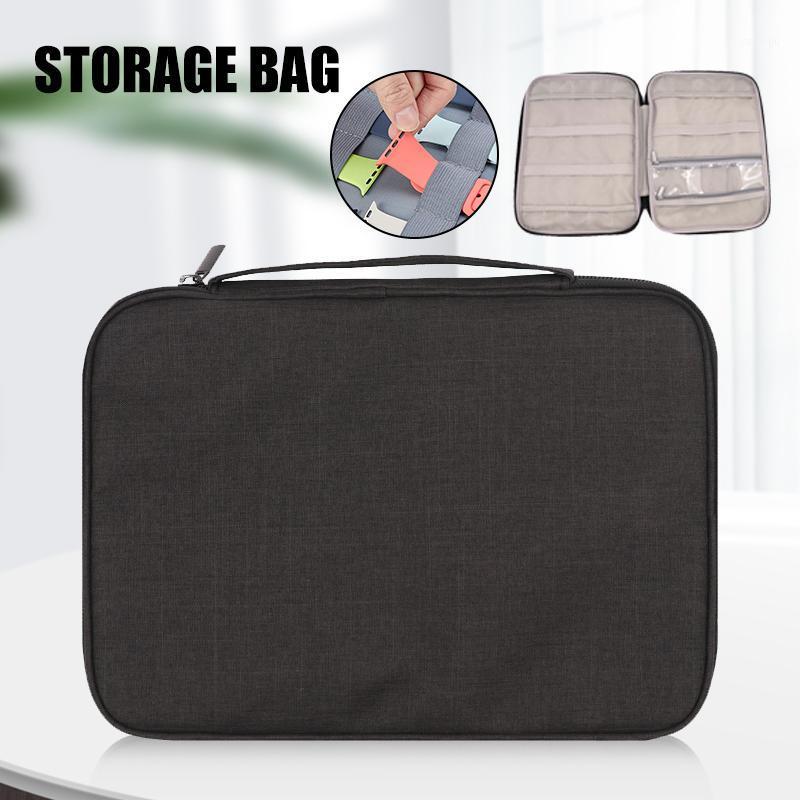 

Storage Bags Watch Band Organizer With Big Capacity Design Durable Long Lasting Portable Anti-Dust Gift For Birthday GHS99