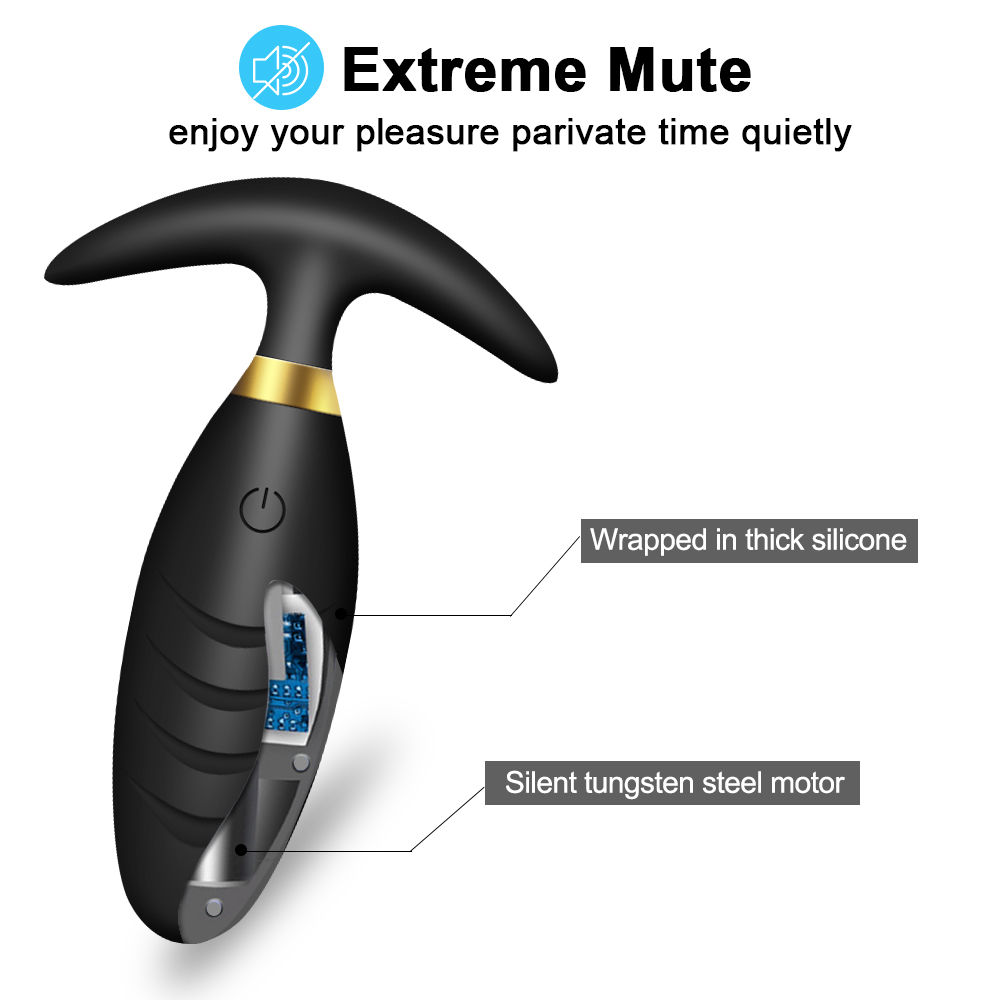 

Anal Vibrator Butt Plug Prostate Massager with Wireless Remote Control Wearable Vibrating Egg Dildo Sex Toys for Women Men Adultg