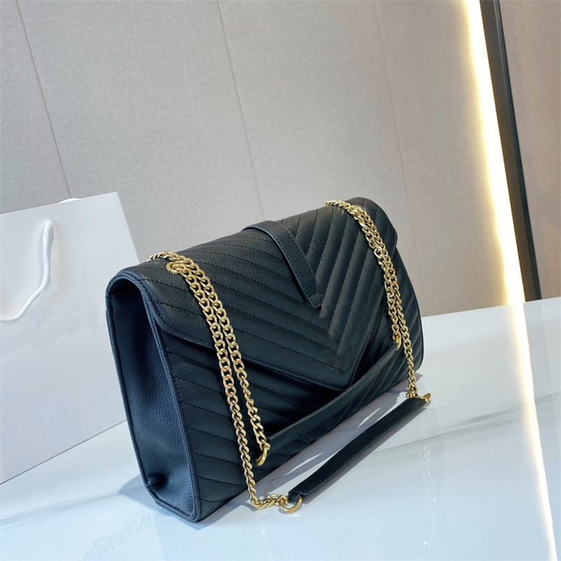 

Designers Luxury shoulder Handbag Bag Envelope monogram messenger original hand Bags V Stripes handbags crossbody Women Fashion brand Luxurys Designer Totes, Lp01