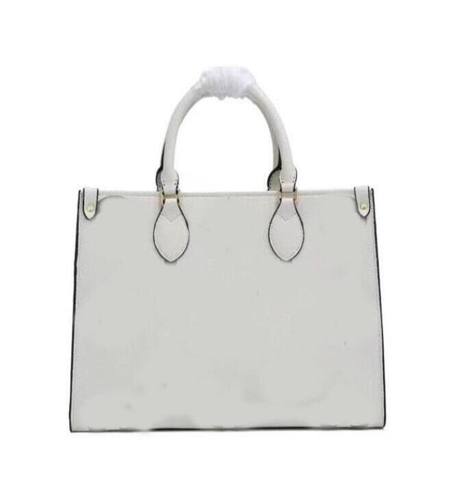 

Onthego Women Designer bags 25cm 35cm tote sac plat medium bicolor empreinte Handbags Luxurys Handbag Fashion Crossbody Shoulder Purse Europ