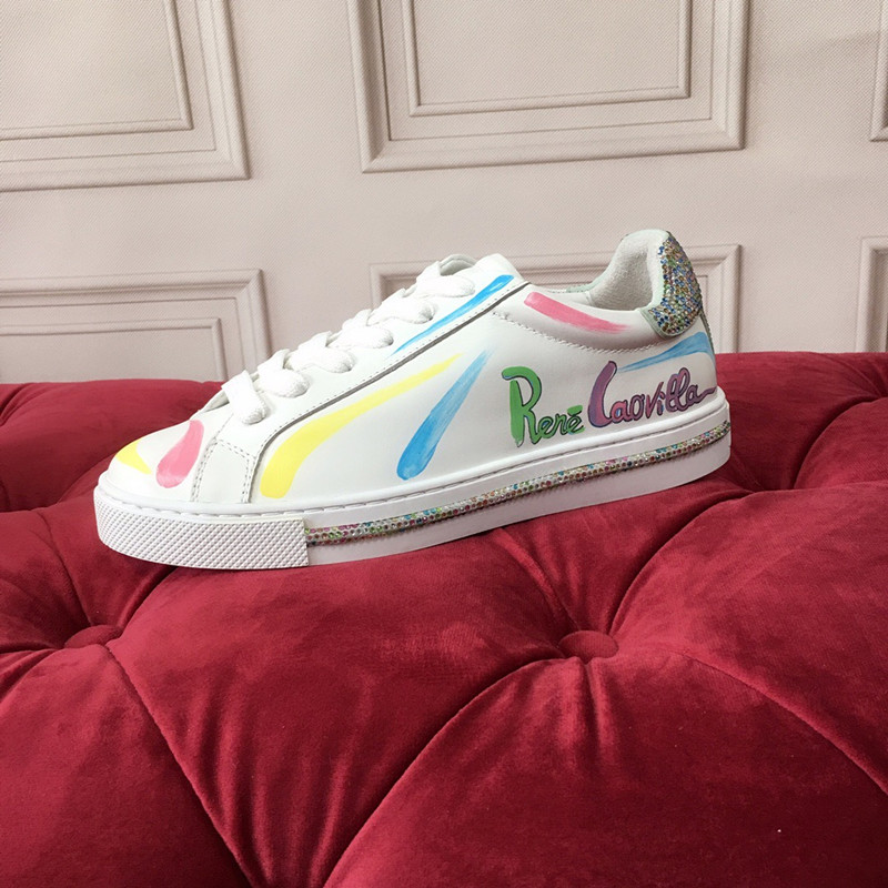 

2021 Fashion designer sneakers pattern women casual thick-soled cushioned comfortable breathable shoes, 01