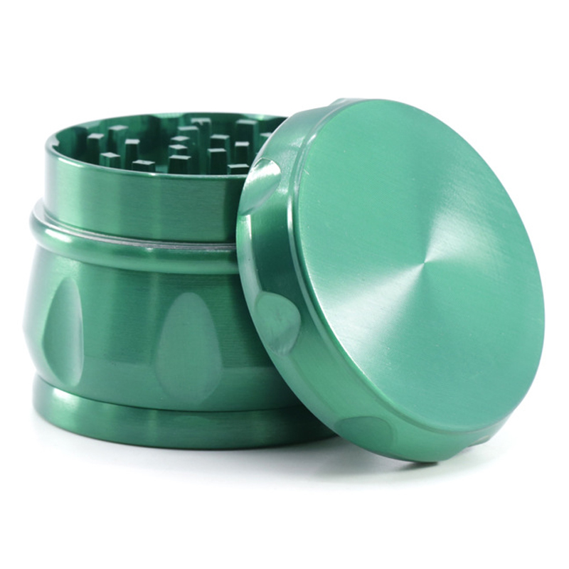 

4 Layers 63mm Zinc Alloy Tobacco Grinders Smoking Herb Grinder Tobaccos Cigarette Crusher Metal Herbs Pepper Crushers BH4782 TQQ