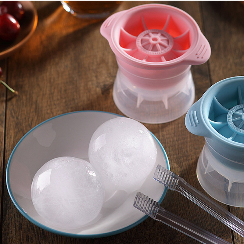

Spherical ice mold silicone 6cm ice ball molds whisky ice-ball mould summer DIY homemade frozen sphere