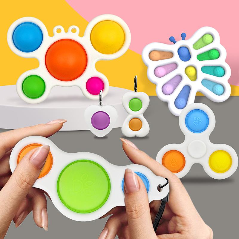 

Push Pop Bubble Sensory Toy Autism Needs Squishy Stress Reliever Toys Adult Child Funny Anti-stress It Fidget Reliver