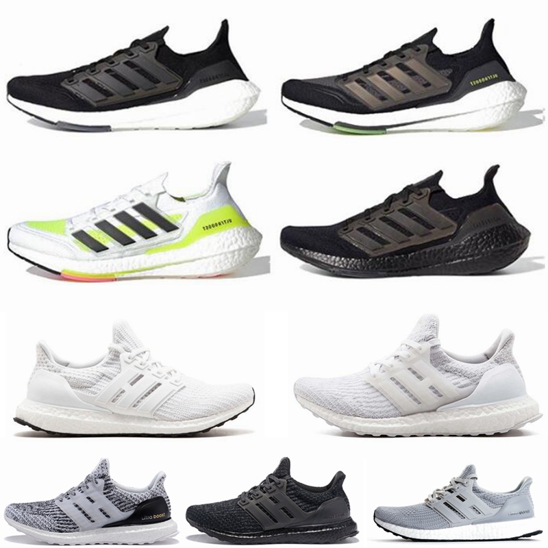 

Ultra Boost 3.0 4.0 7.0 shoes Primeknit Oreo Black Solar core triple white grey Men Women Running Shoe ultraboost sport Sneakers, 4.0 chengdu white green