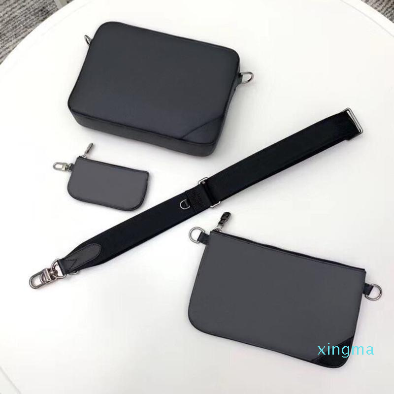 

Fashion Satchel For Men Bag Piece Set Cross Shoulder Hand 3 Body Presbyopic Messenger Mini Man Wholesale Backpack Wallet