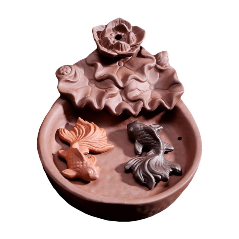 

Creative Incense Burner Tabletop Holder Furnace Censer Decor Fragrance Lamps