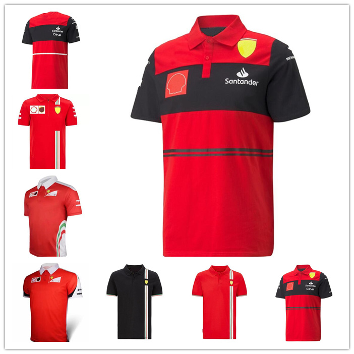 

2122 Sainz Leclerc Schumacher Vettel F1 Formula 1 one jersey national team rugby Jerseys men home away polo shirts uniform
