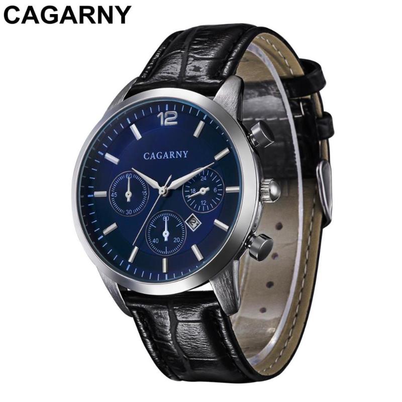 

Wristwatches Fashion Watches Super Man Top Cagarny Men Women Men's Watch Quartz Relogio Masculion For Gift, Slivery;brown