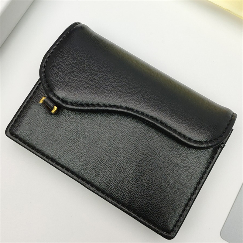 

Brand designed saddle card holder with sheepskin imitation Small size 4color 122701, #black