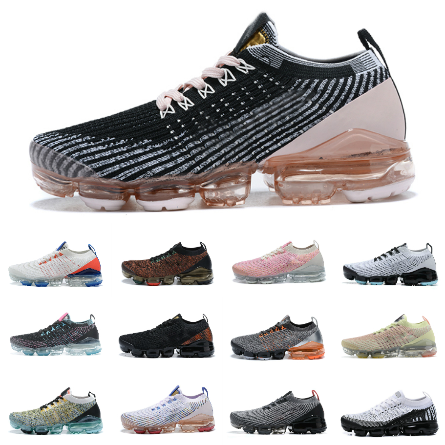 

Fashion airs 3.0 Knit Mens Be True Oreo Running Shoes Vapores 2.0 iron Blue Red Chaussures Black Purple Dark Grey White Pure Platinum EVO Womens Designer Sneaker Trainer, Bubble package bag